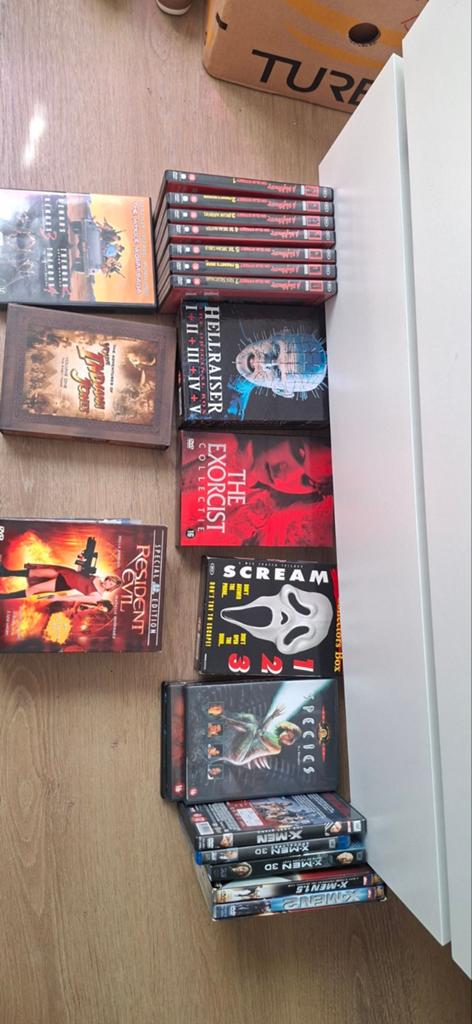 Diverse DVD Collectie: Horror, Actie & Avontuur, Ophalen, Gebruikt, Vanaf 16 jaar, Boxset