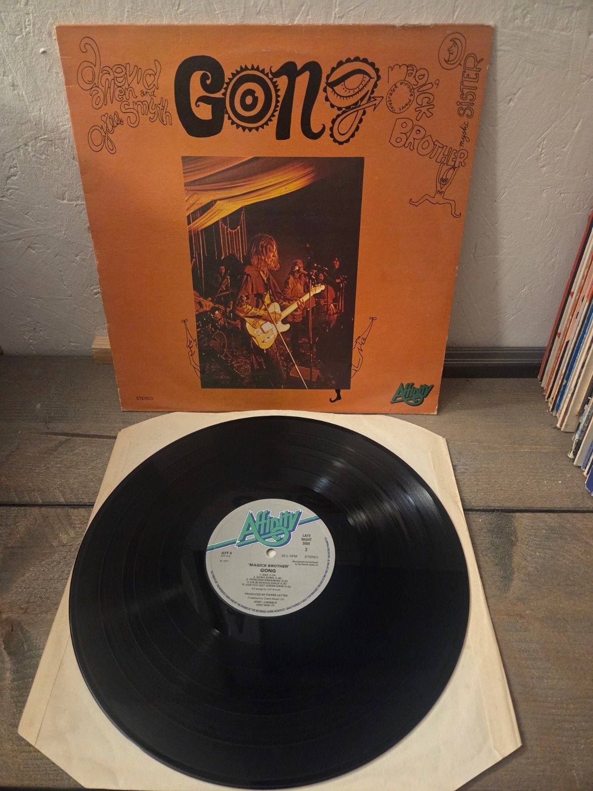 Gong - Magick Brother (LP, 1970) - Psychedelische Rock, LP, Gebruikt, Originele persing, Ophalen of Verzenden