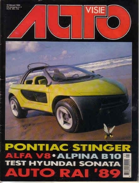 Autovisie 4 1989 : BMW Alpina B10 3.5 - Opel Vectra 4x4, Ophalen of Verzenden, Gelezen, Algemeen