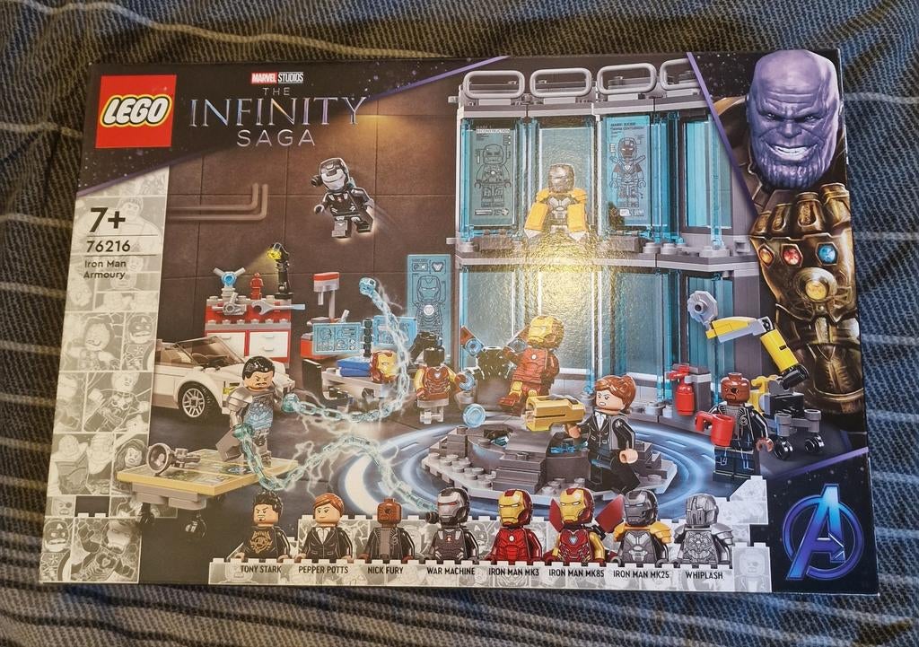 Lego 76216 Iron Man Armory - Nieuw en Geseald, Kinderen en Baby's, Speelgoed | Duplo en Lego, Ophalen of Verzenden, Nieuw