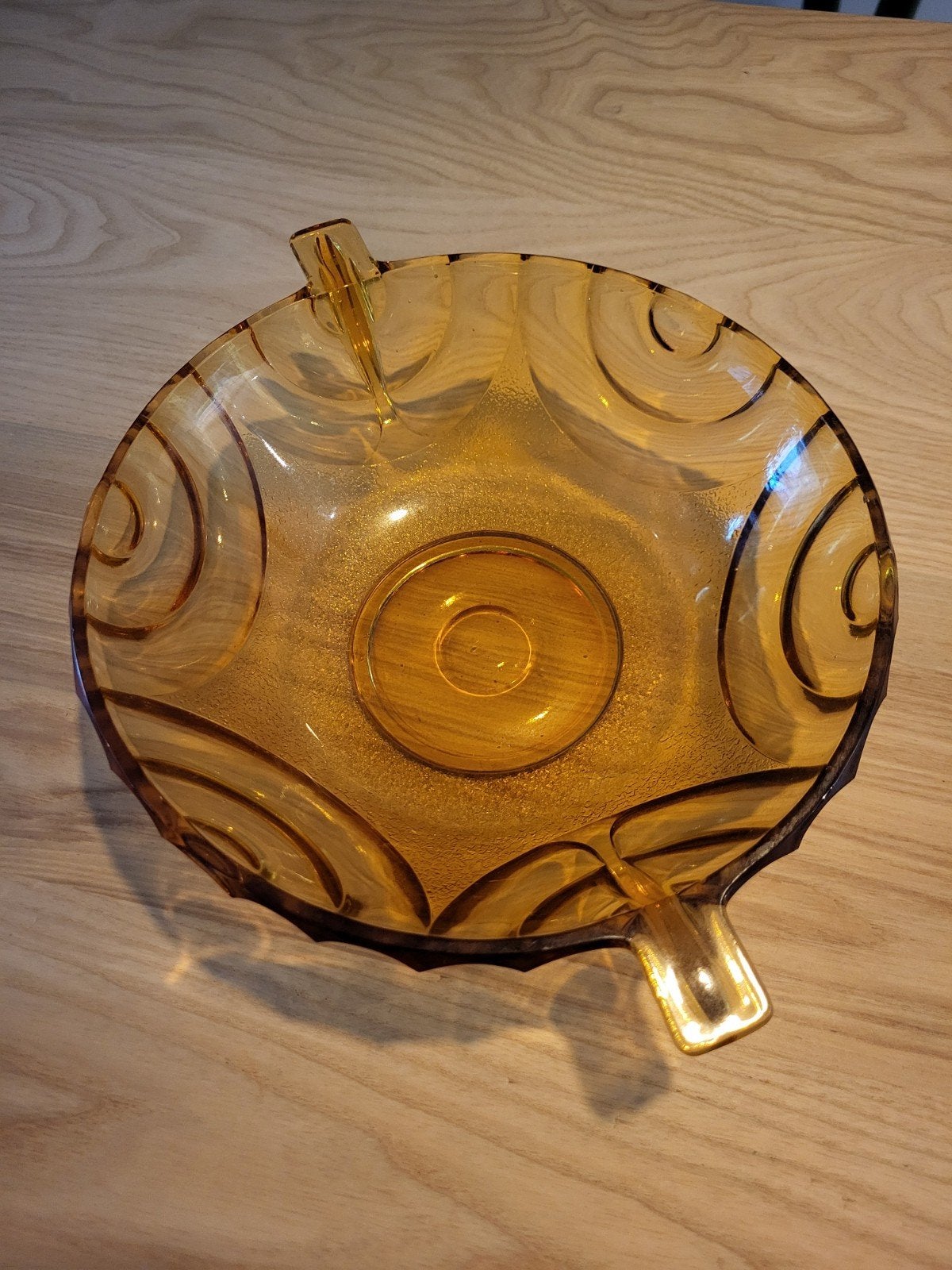 Art deco schaal Rudolfova Huť door Rudolf Schrötter, Ophalen of Verzenden
