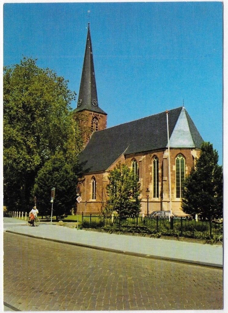 Eibergen Ned Herv Kerk Ongelopen Ansichtkaart ( B4366 ), Ophalen of Verzenden, 1980 tot heden, Ongelopen