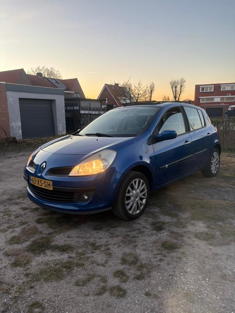 Renault Clio 1.2 TCE 5-DRS 2007 Blauw, Voorwielaandrijving, 535 kg, 4 cilinders, Blauw