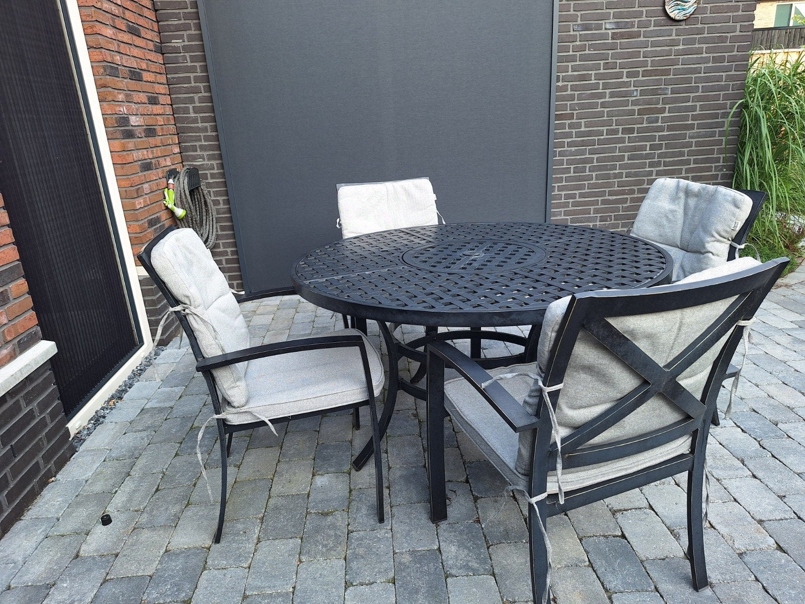 Hartman Jamie Oliver tuinset rond, Tuin en Terras, Tuinsets en Loungesets, Ophalen, Gebruikt