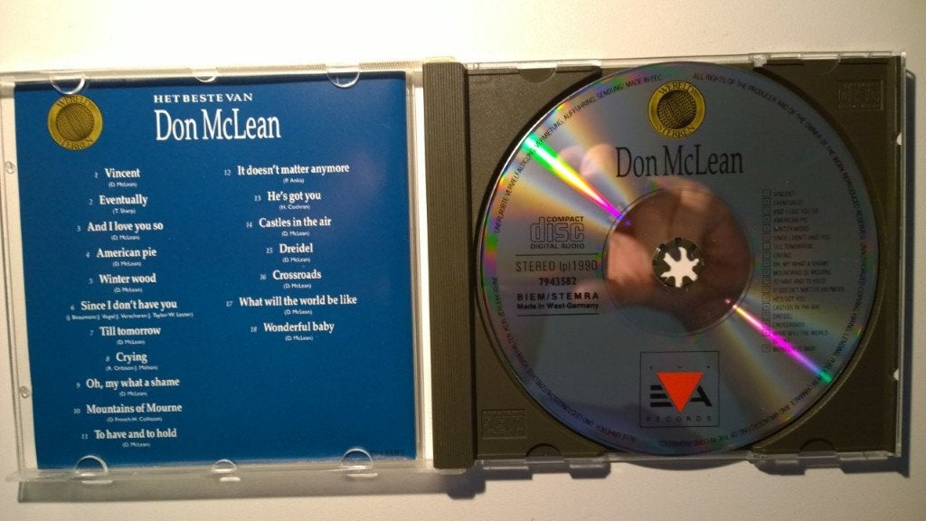 Don McLean - Het Beste Van Don McLean, Ophalen of Verzenden, Zo goed als nieuw