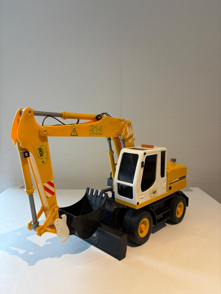 Liebherr 314 Litronic Graafmachine Speelgoed, Ophalen of Verzenden, Gebruikt