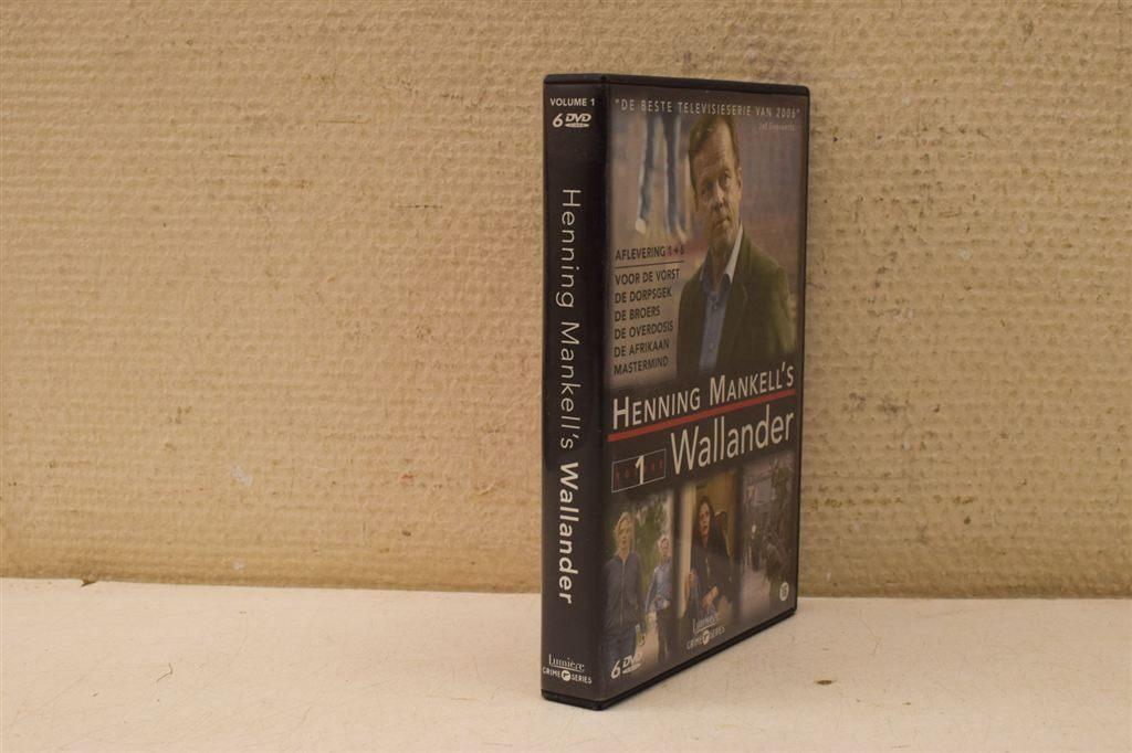 6 Stuks Dvd Henning Mankells Wallander 1 Aflevering 1 Tot 6, Ophalen of Verzenden, Gebruikt