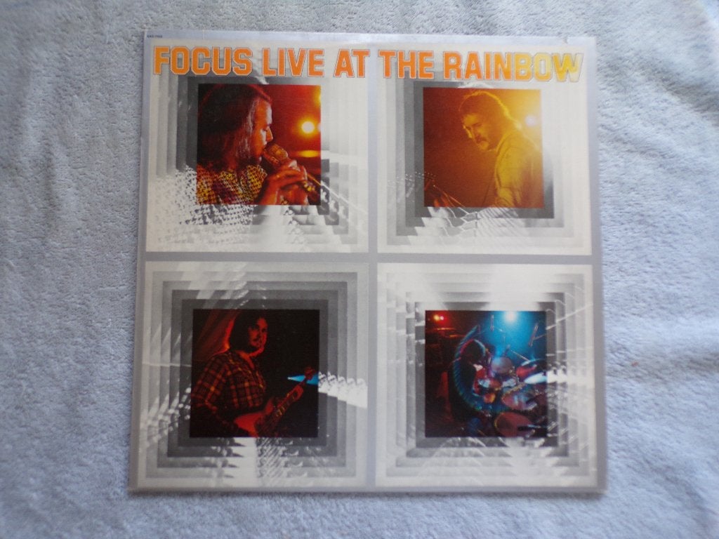FOCUS - live at The RAINBOW  ( usa ), Cd's en Dvd's, Vinyl | Rock, Beschermende buitenhoes, Verzenden, Zo goed als nieuw, 12 inch