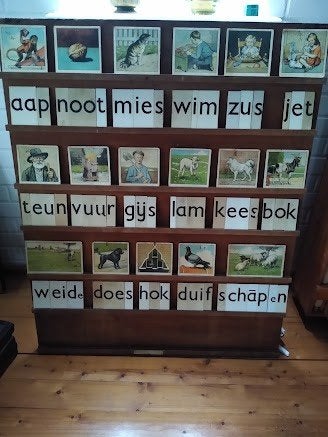 Klassikale leesplank, Antiek en Kunst, Antiek | Schoolplaten, Ophalen, Overige thema's