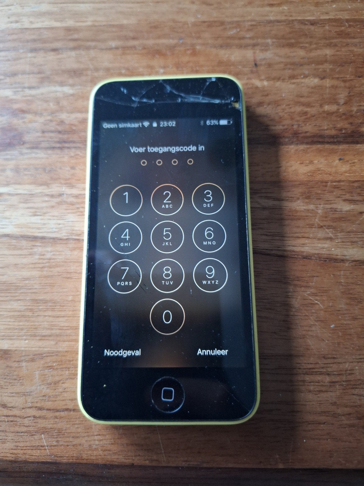 Apple IPhone 5c, Ophalen, Gebruikt, IPhone 5C, Geel