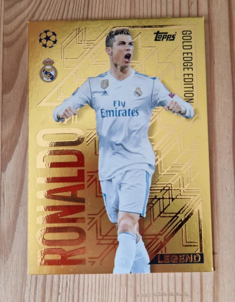 Zeldzame Cristiano Ronaldo kaart, Ophalen, Zo goed als nieuw, Buitenlandse clubs, Spelerskaart