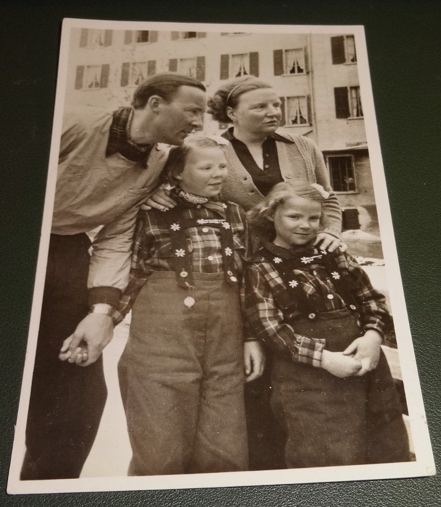 Koninklijk Huis Bernhard Juliana Beatrix Irene 1947 - KOr01, Verzenden, Zo goed als nieuw, Nederland, Kaart, Foto of Prent