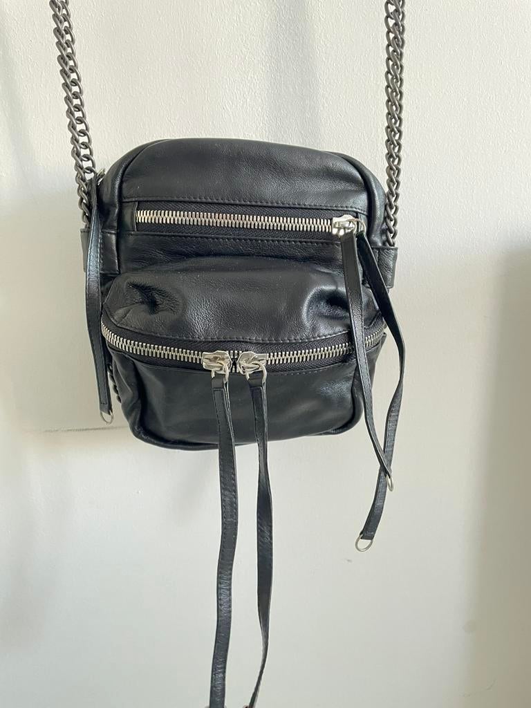 Monocrafft leren tas uniek, Ophalen of Verzenden, Nieuw, Zwart, Leer