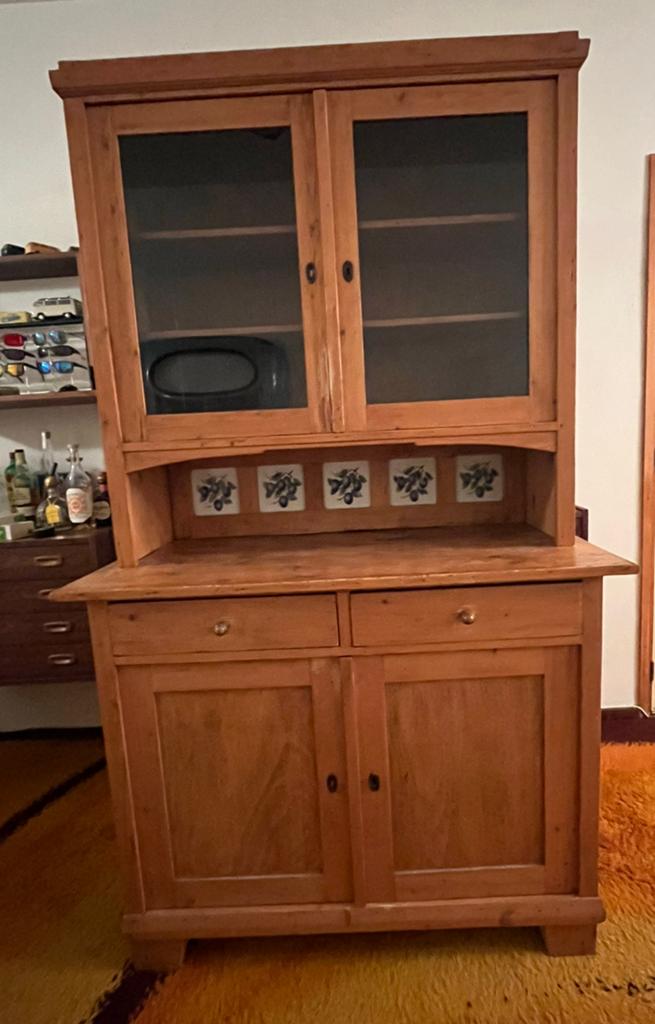 Buffetkast, Huis en Inrichting, Kasten | Buffetkasten, Gebruikt, 200 cm of meer, Ophalen of Verzenden, Grenenhout