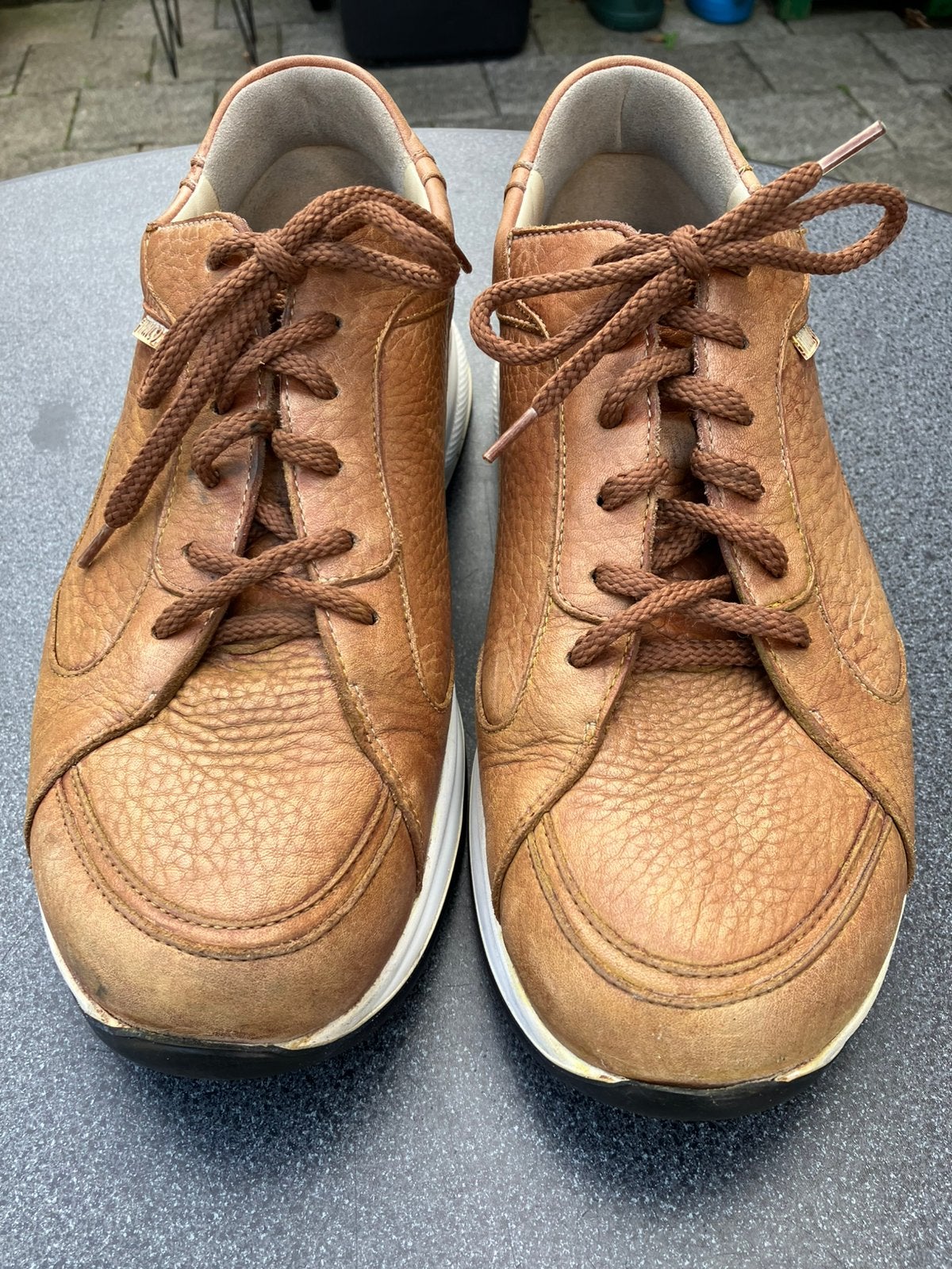 Finn comfort heren schoenen  m 9, Bruin, Ophalen of Verzenden, Gedragen, Veterschoenen