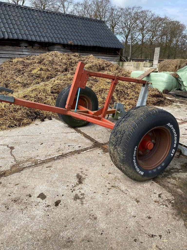 Vlak maker voor manege grond, Doe-het-zelf en Verbouw, Transportwagens, 100 liter of meer, Ophalen of Verzenden, Transportkar