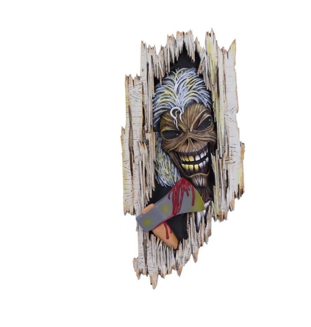 Iron Maiden Killers Eddie Muurplaat - Officieel Gelicentieer, Ophalen of Verzenden, Nieuw, Pop, Beeldje of Miniatuur