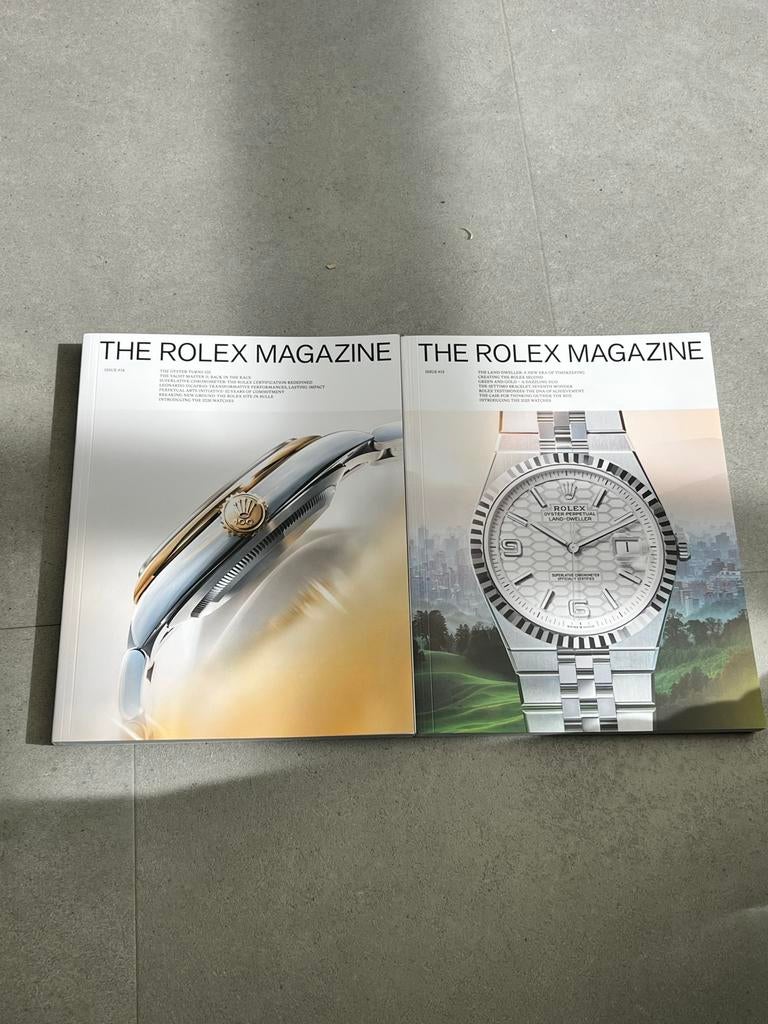 The Rolex Magazine - Nummers 13 & 14, Verzenden, Zo goed als nieuw, Overige typen