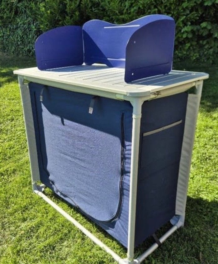 Hypercamp Campingkeuken / Opbergkast, Caravans en Kamperen, Kampeeraccessoires, Ophalen, Zo goed als nieuw