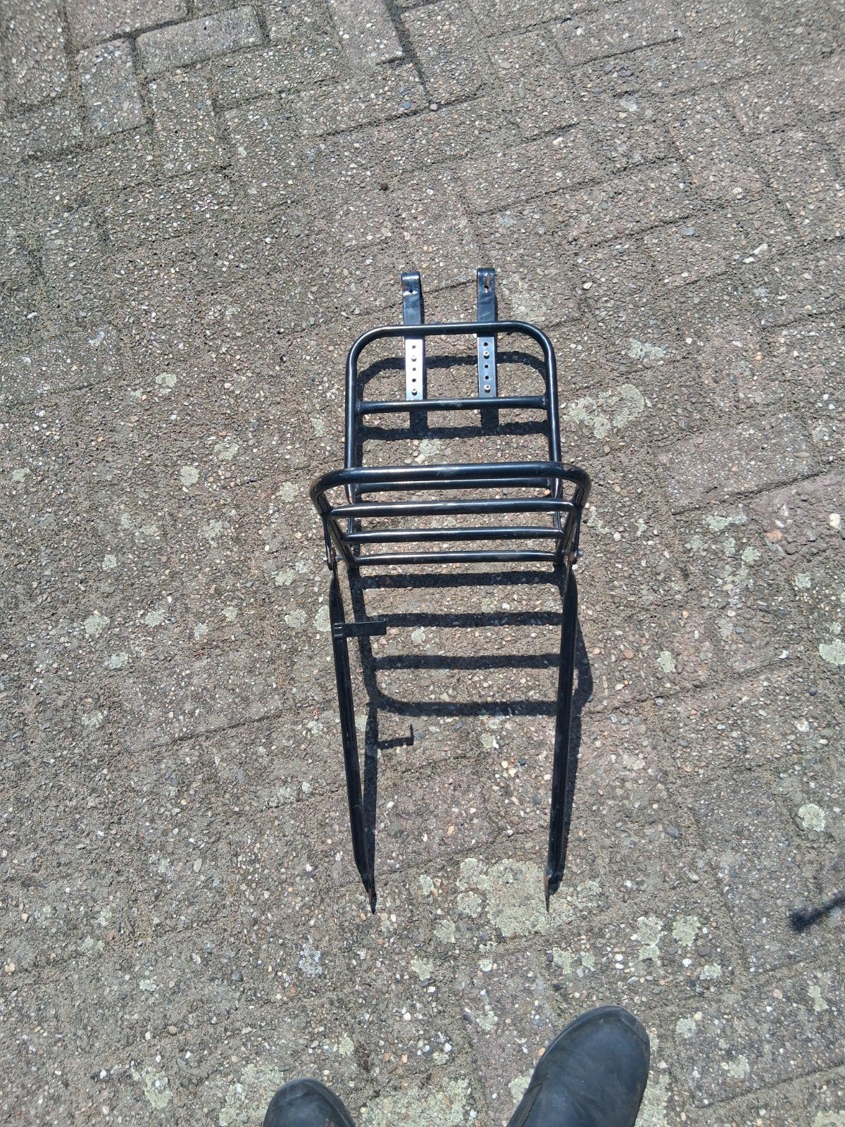 Transportrekje voor fiets, Ophalen