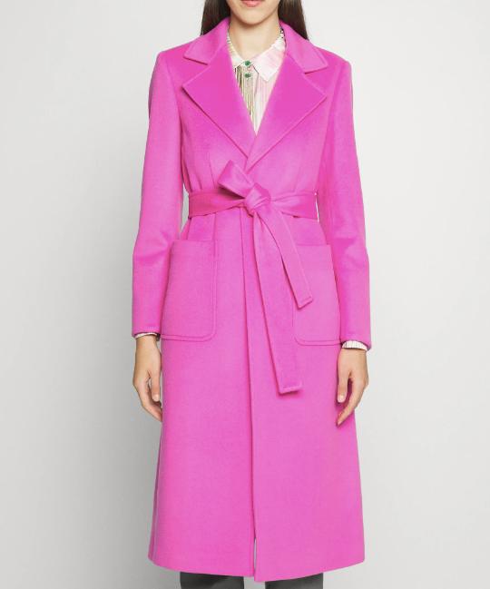 Max Mara Runaway Mantel met ceintuur maat 44 fuchsia roos, Kleding | Dames, Jassen | Winter, Nieuw, Ophalen of Verzenden, Roze