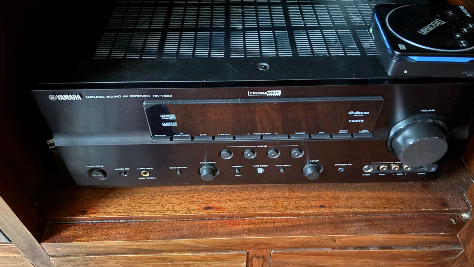 Te koop: Yamaha Rx-V663 cinema receiver, defekt!, Ophalen, Zo goed als nieuw, 120 watt of meer, Yamaha