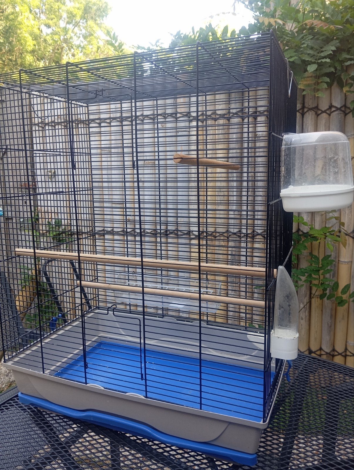 vogelkooi 70*55*35, Dieren en Toebehoren, Vogels | Hokken en Kooien, Ophalen, Zo goed als nieuw, Metaal, Vogelkooi