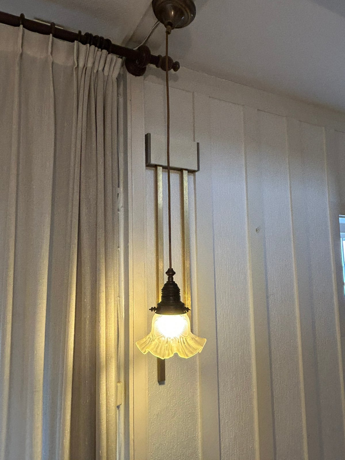 Hanglampje, Huis en Inrichting, Lampen | Kroonluchters, Ophalen, Zo goed als nieuw
