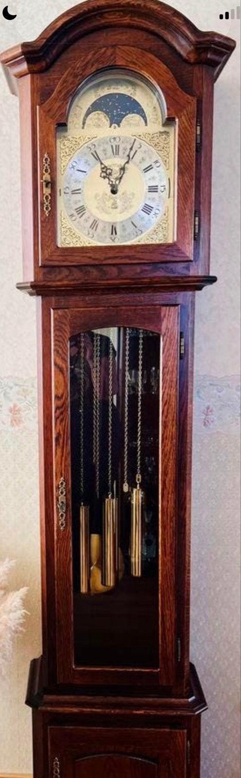 Interclock Staande Klok met Maanfase, Antiek en Kunst, Antiek | Klokken, Ophalen