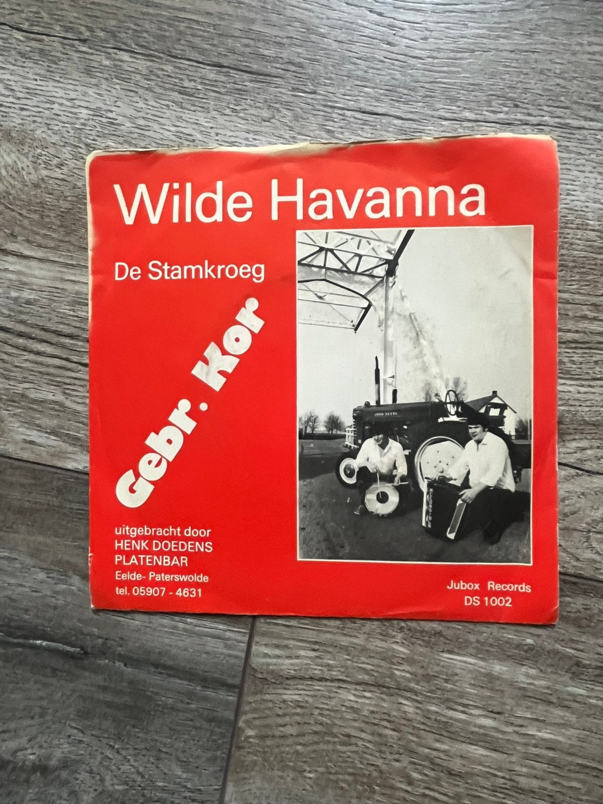 Gebr Kor - Wilde havana, Ophalen of Verzenden, Gebruikt, Overige formaten, Levenslied of Smartlap