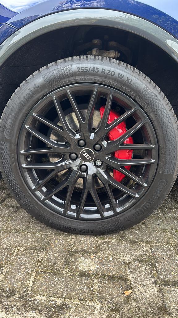 Orginele audi velgen met band, Auto-onderdelen, Banden en Velgen, 255 mm, Velg(en), Ophalen of Verzenden, All Season