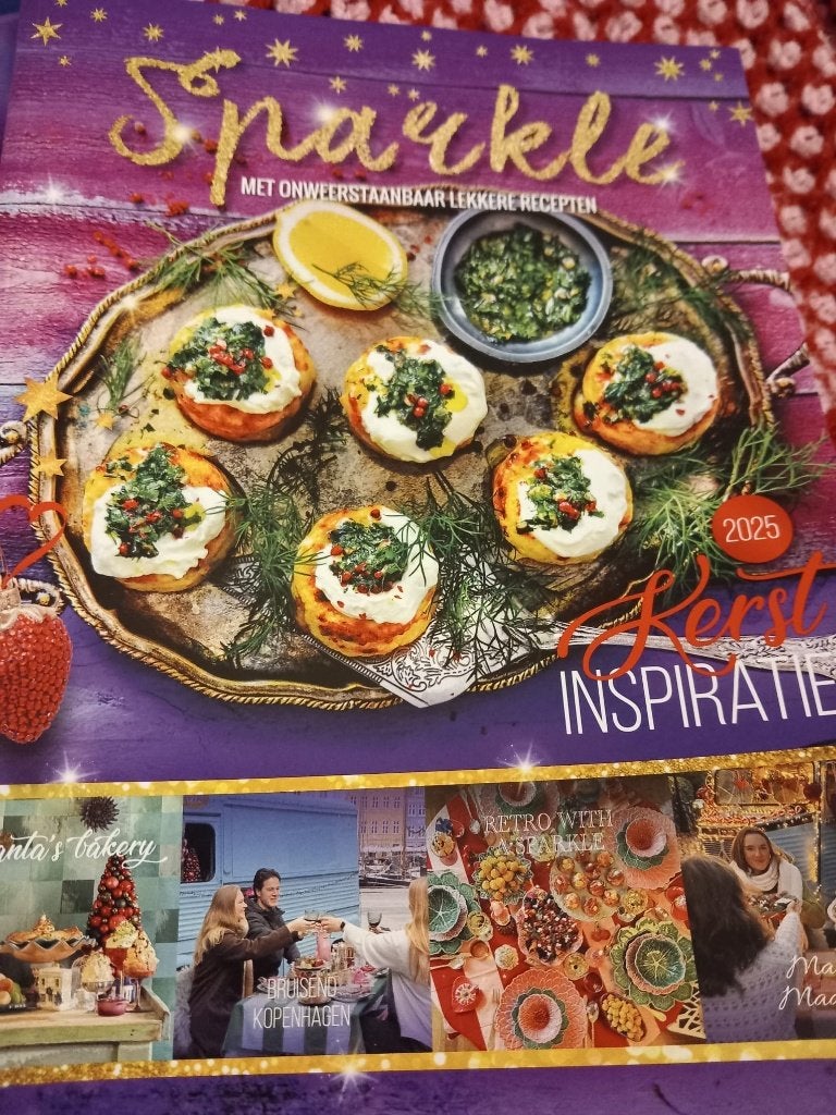 Sparkle met kerstrecepten., Ophalen of Verzenden, Nieuw