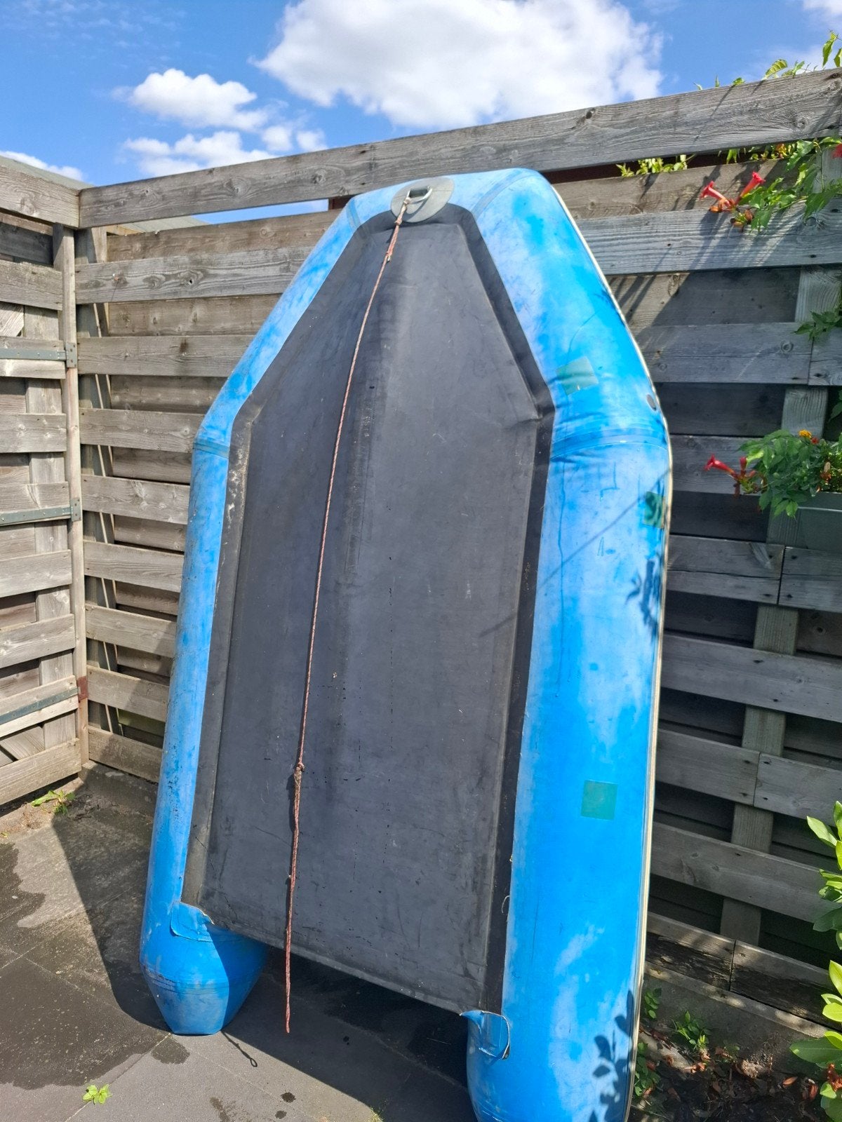 Achilles rubberboot met Yamaha 2pk buitenboordmotor, Ophalen, Gebruikt