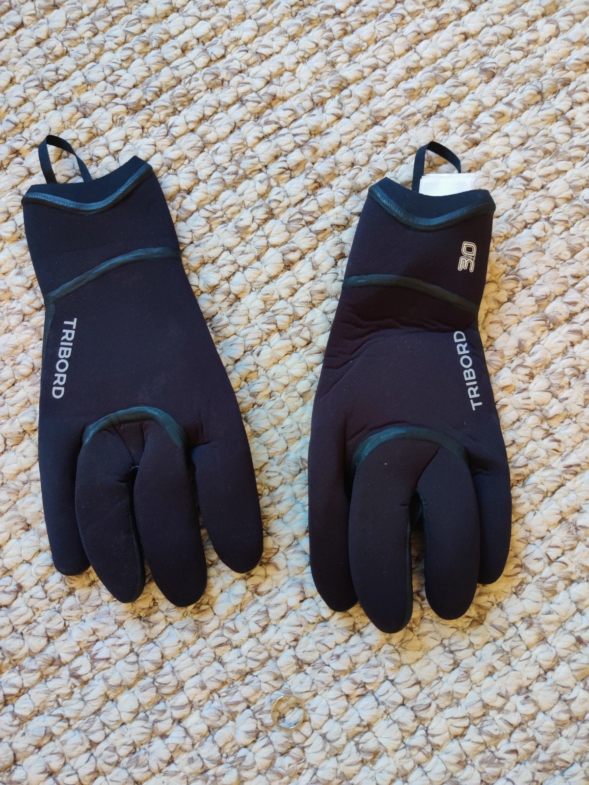 Neopreen handschoenen Decathlon Tribord XL - Zgan, Watersport en Boten, Ophalen, Overige typen, Zo goed als nieuw, Dame of Heer