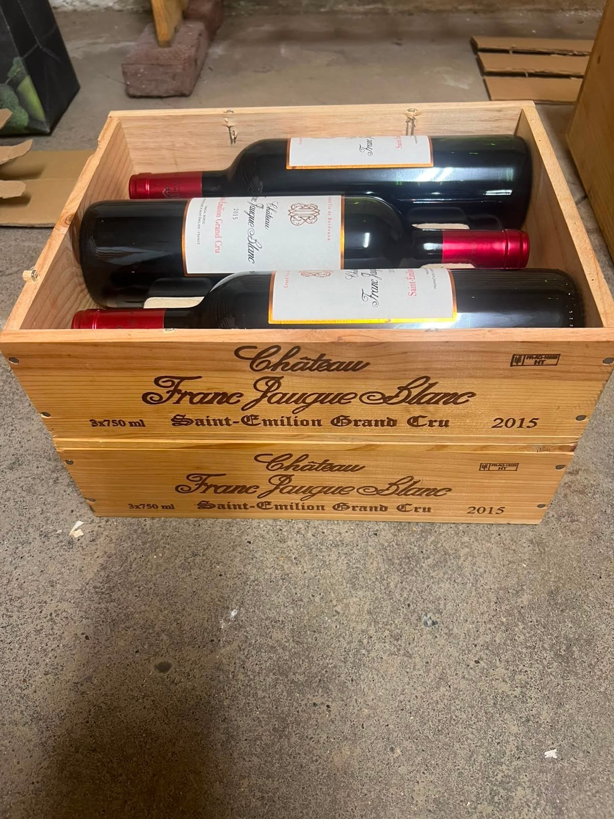 Chateau Franc Jaugue Blanc, Ophalen of Verzenden