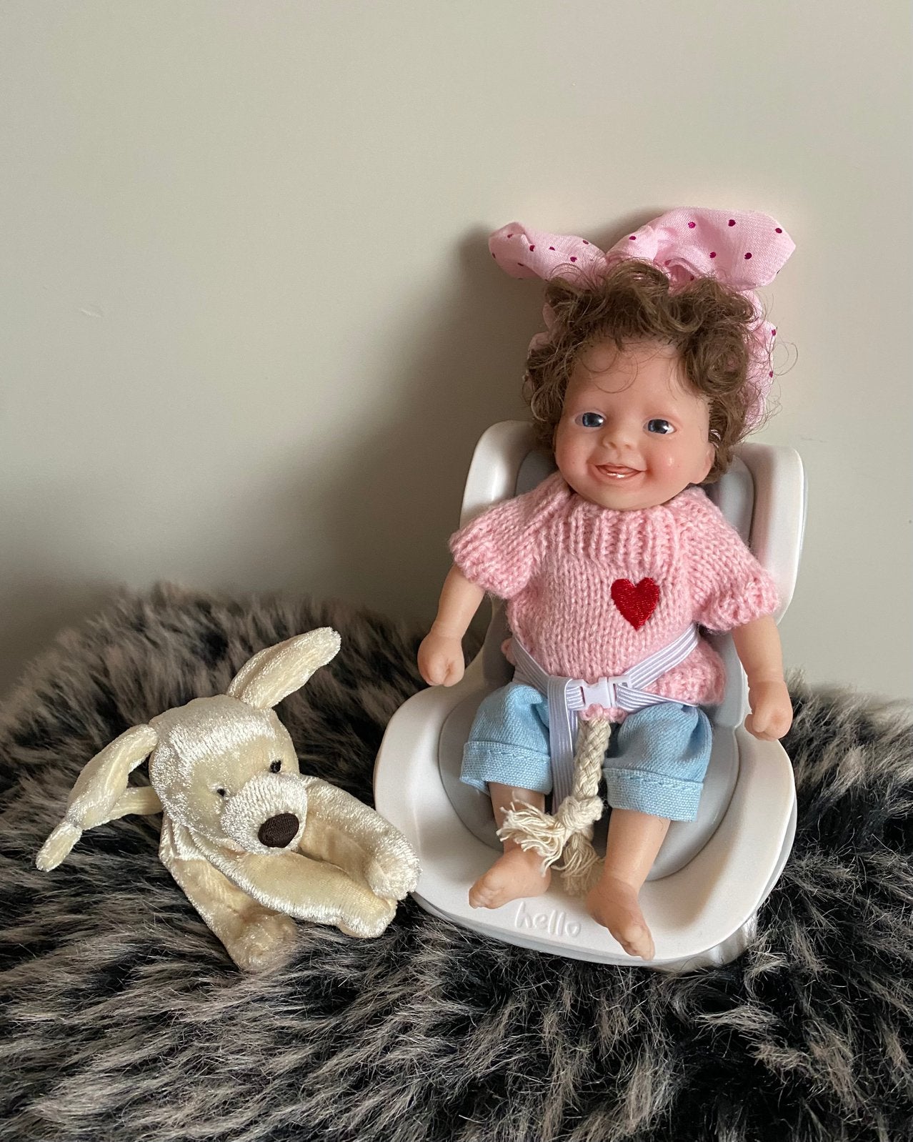 Siliconen baby popje 15 cm 🌷prematuurtje 🌷, Verzamelen, Verzenden, Zo goed als nieuw, Babypop