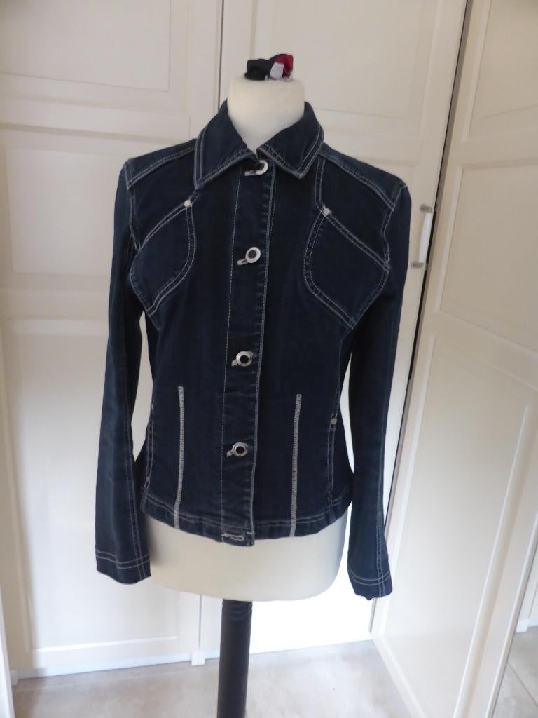 donkerblauwe  sportieve blazer TaiFun maat 38, Maat 38/40 (M), Blauw, Ophalen of Verzenden, Zo goed als nieuw