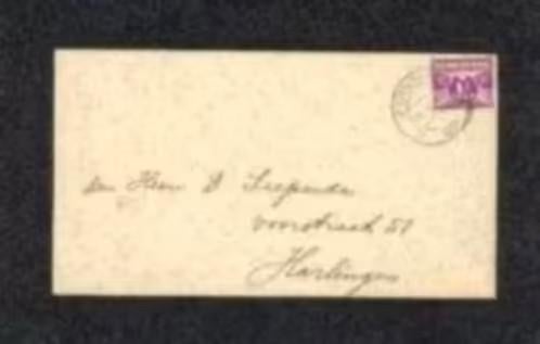 Rouwbrief 1931 Zeldenrust De Jong Warns., Ophalen of Verzenden, Rouwkaart