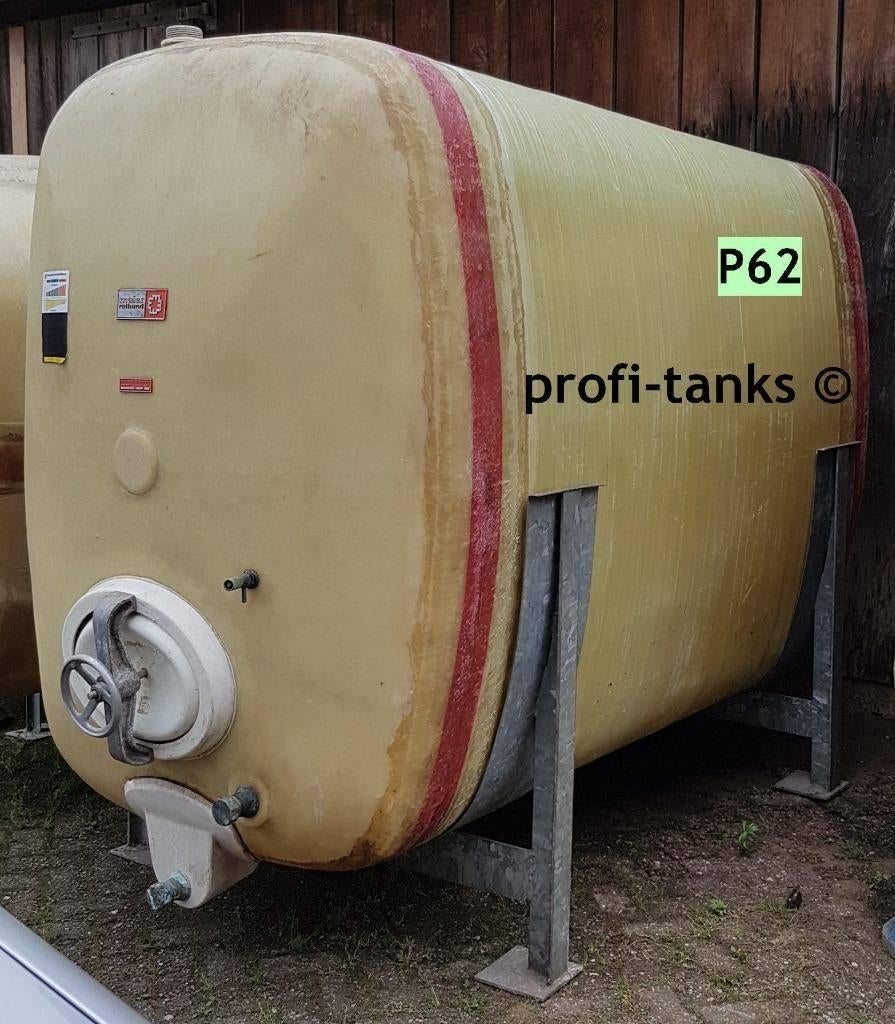 P62 opslagtank 5000L GFKtank polyestertank watertank Rotband, Tuin en Terras, Regentonnen, Gebruikt, Kunststof, 150 liter of meer