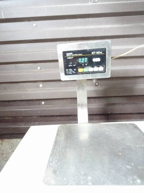 digitale weegschaal, Ophalen, Gebruikt, Overige typen, Minder dan 50 kg