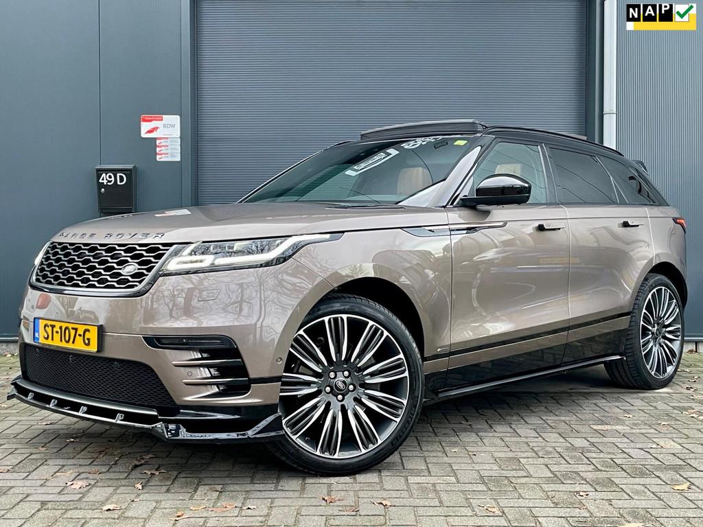 Land Rover Range Rover Velar 2.0 I4 Turbo AWD R-Dynamic HSE, Auto's, Land Rover, Gebruikt, Euro 6, 4 cilinders, Bruin