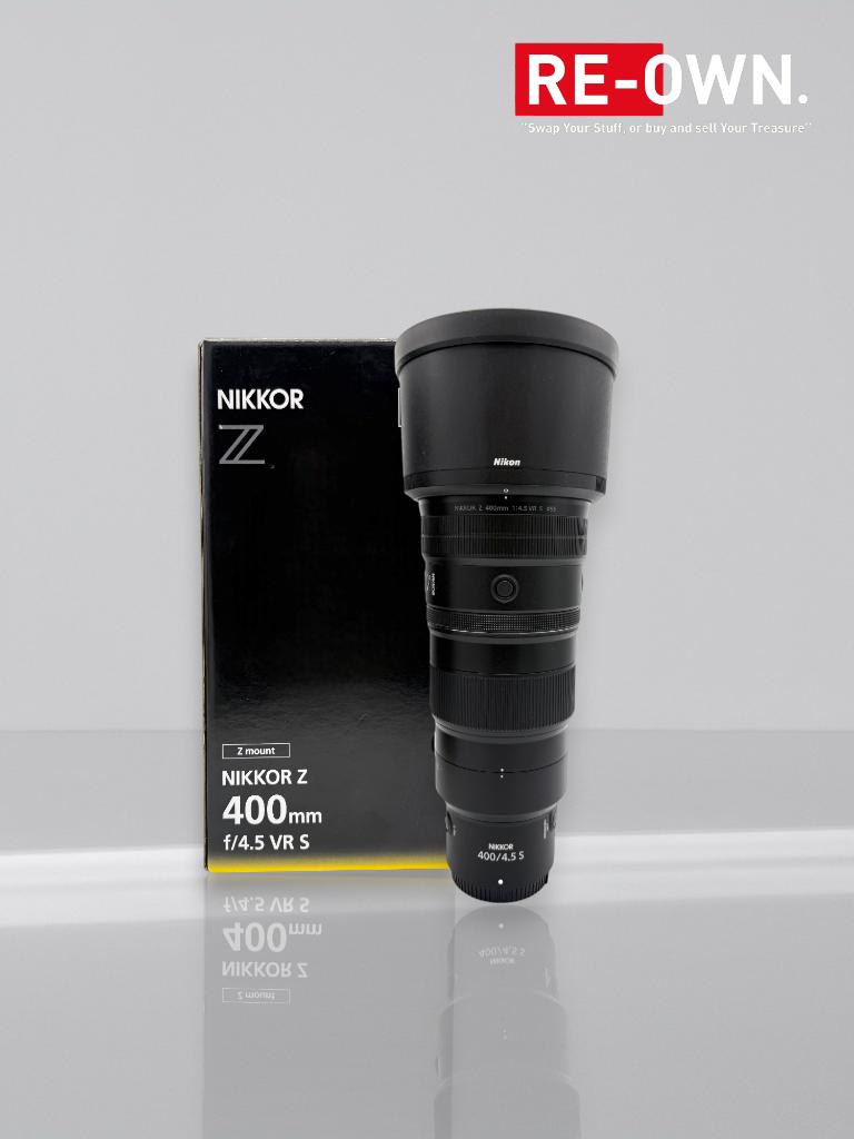 Nikon Z 400mm f/4.5 VR S (nette staat + doos + garantie), Audio, Tv en Foto, Fotografie | Lenzen en Objectieven, ., Zo goed als nieuw