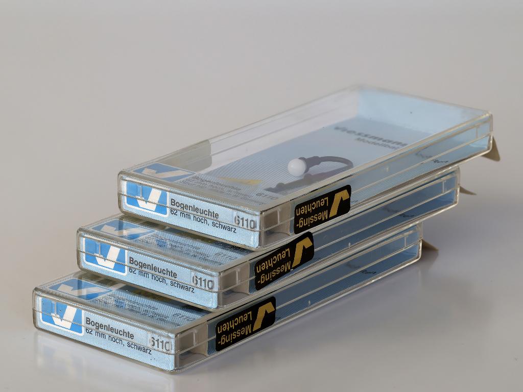 Set van 3 stuks Viessmann 6110 lantaarnpaal, H0, Overige merken, Gelijkstroom of Wisselstroom, Overige typen, Nieuw