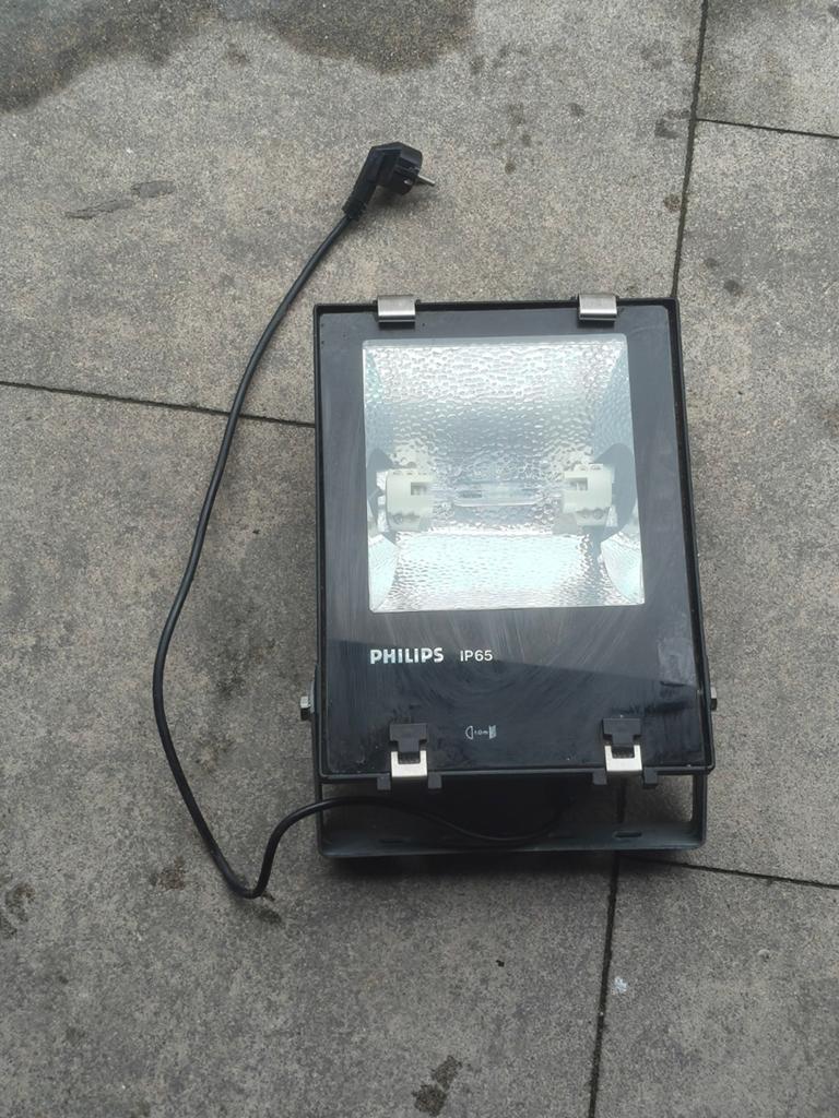 Philips IP65 Buitenlamp / Bouwlamp, Doe-het-zelf en Verbouw, Bouwverlichting, Gebruikt, Lamp met armatuur, 200 tot 500 watt, Ophalen of Verzenden