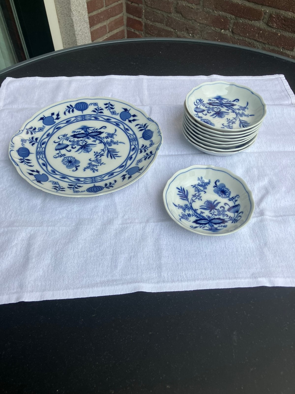 Bavaria servies, Ophalen