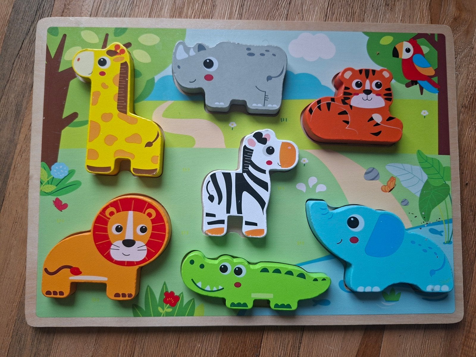 Gave houten puzzel, Ophalen of Verzenden, Zo goed als nieuw