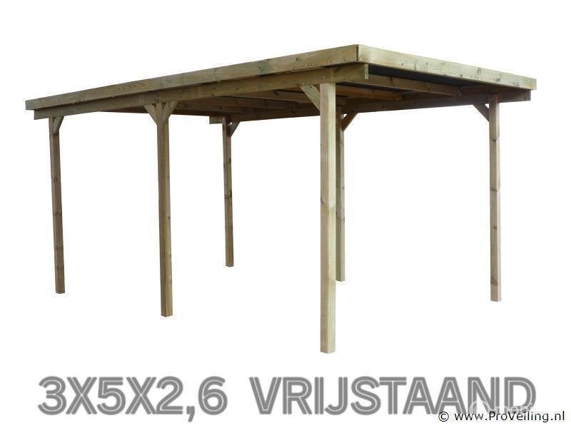 Online Veiling: Carport vrijstaand - 500x300x260cm, Nieuw