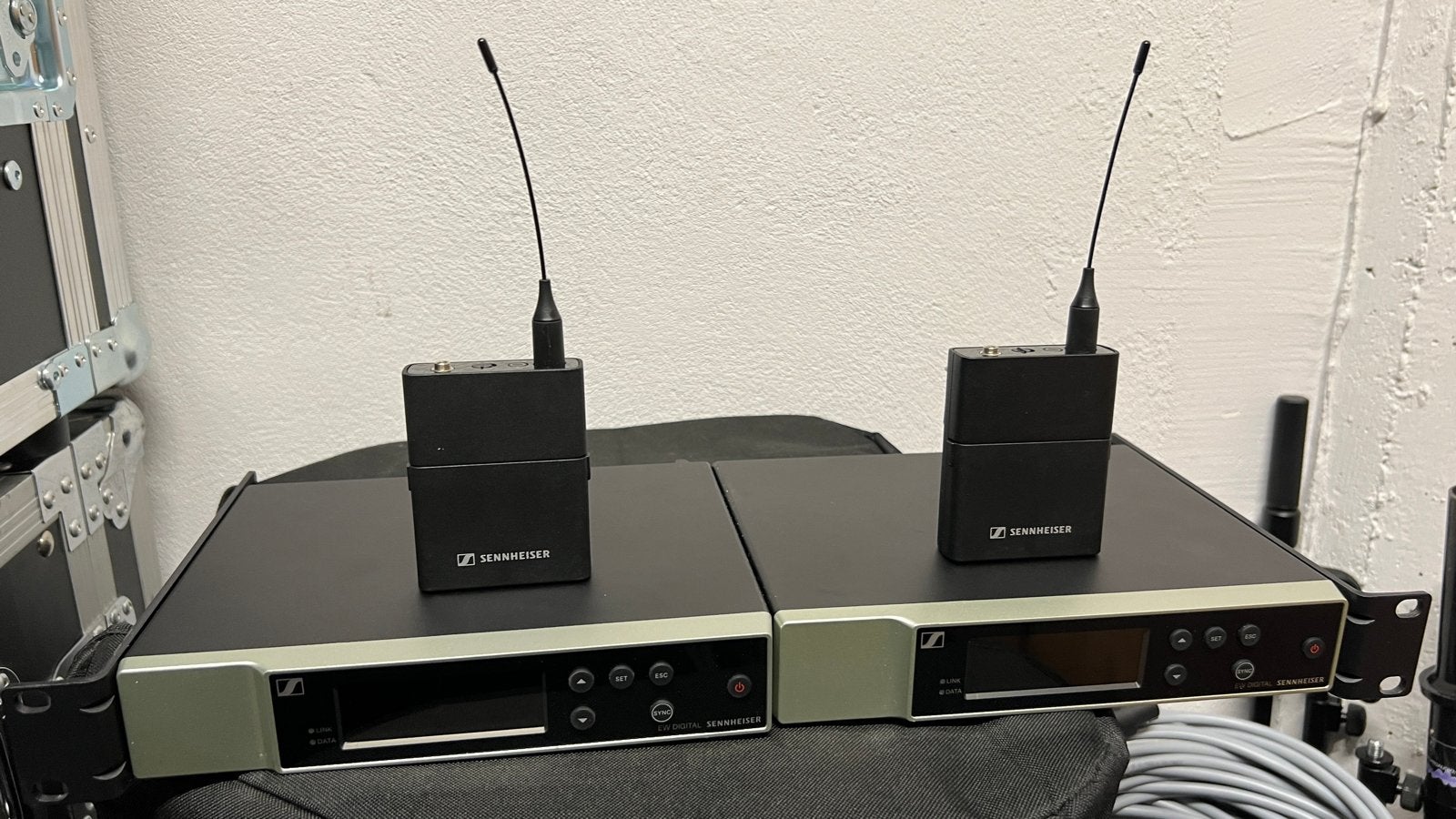 Sennheiser EW-D EM Draadloze Microfoon Set (2x), Muziek en Instrumenten, Microfoons, Ophalen of Verzenden, Zo goed als nieuw, Zangmicrofoon