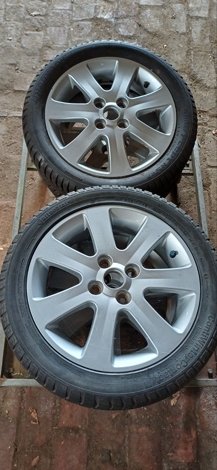 Diverse setjes velgen Range Rover Peugeot Renault Mitsubishi, Ophalen, Gebruikt, 15 inch, Velg(en)