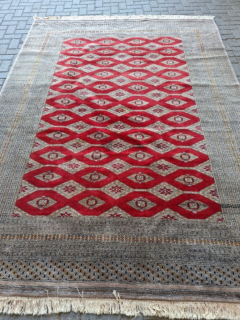 Mooi handgeknoopte Perzisch Oosters tapijt Bokhara 3.00x2.25, Huis en Inrichting, Stoffering | Tapijten en Kleden, Perzisch Oosters